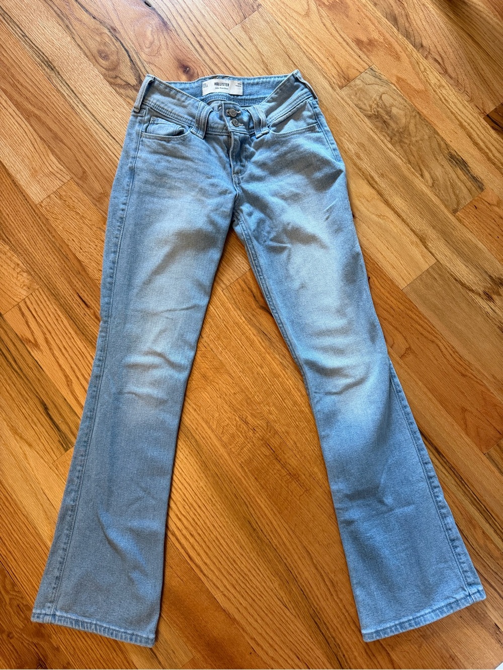 Hollister Light Blue Flared Jeans